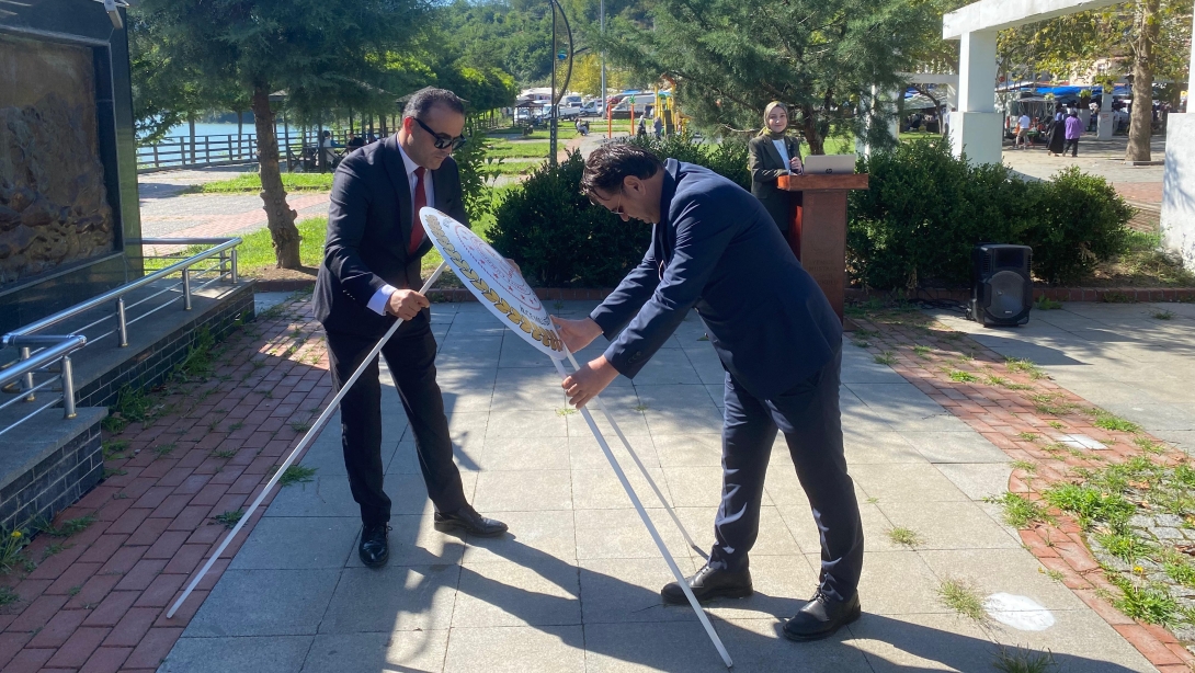 2025-2026 Eğitim Öğretim Yılı İlköğretim Haftası Çelenk Sunma Programı